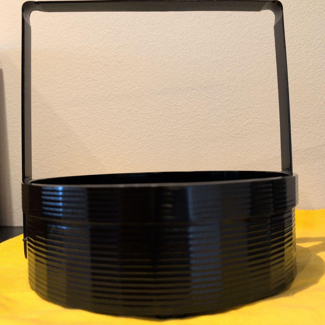 目代宗芳 輪島塗 莨盆 丸手付 共箱