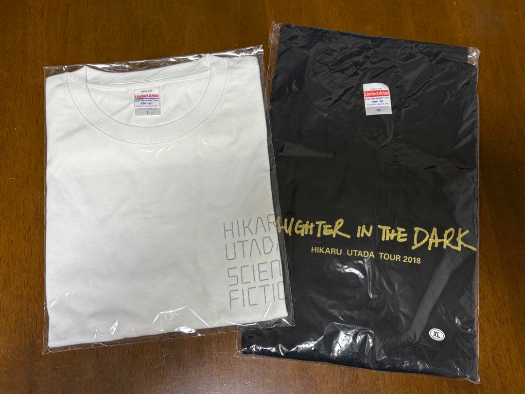 HIKARU UTADA Tシャツ2種セット（当選品＋ツアー1種）新品未開封