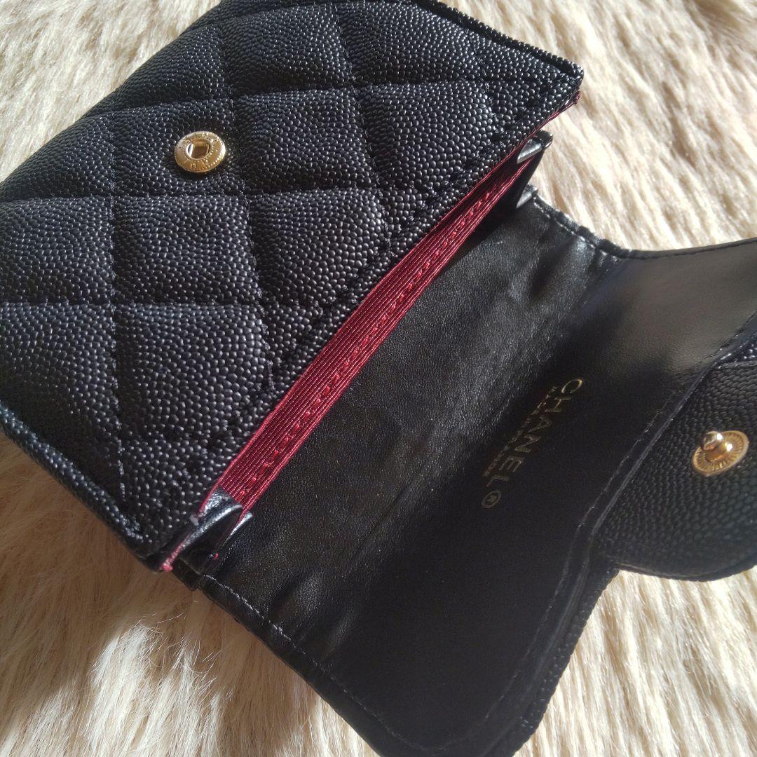 ＊未使用品＊ブラック キルティング 財布 ケース カードケース