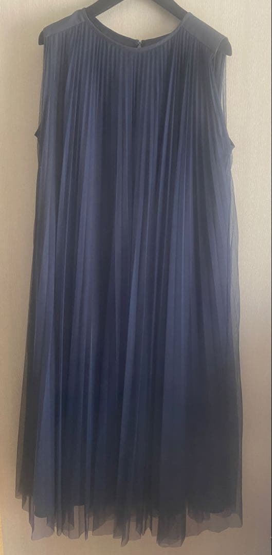 23区　【APPLAUDIR】チュールプリーツ ドレス　46