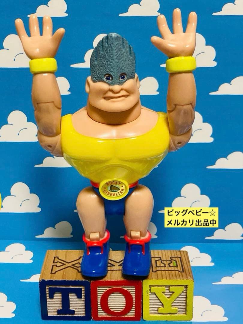 トイストーリー　ロッキー　フィギュア　ロッキー・ザ・レスラー　希少　レア