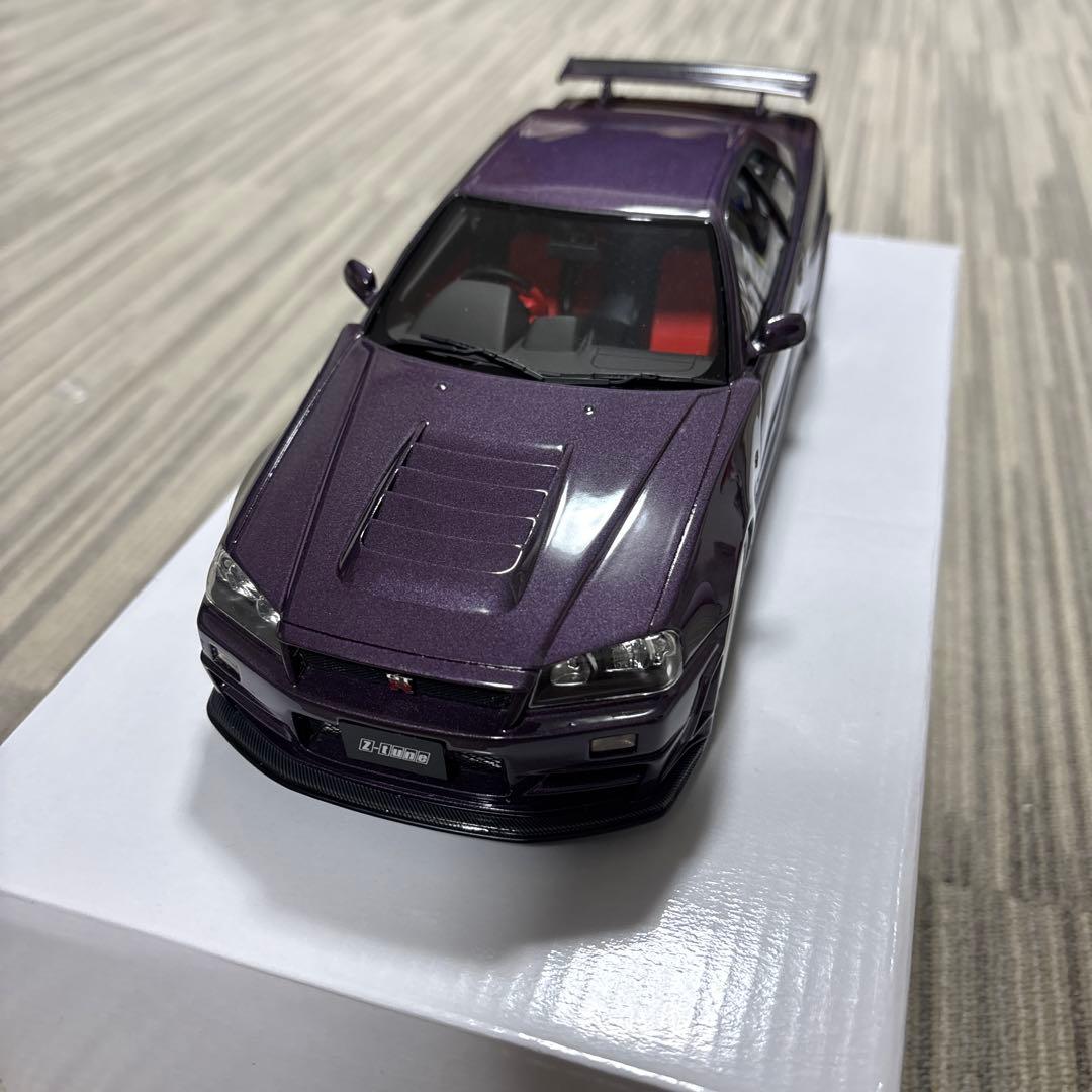期間限定価格　京商　otto mobile 1/18 r34 gtr Zチューン