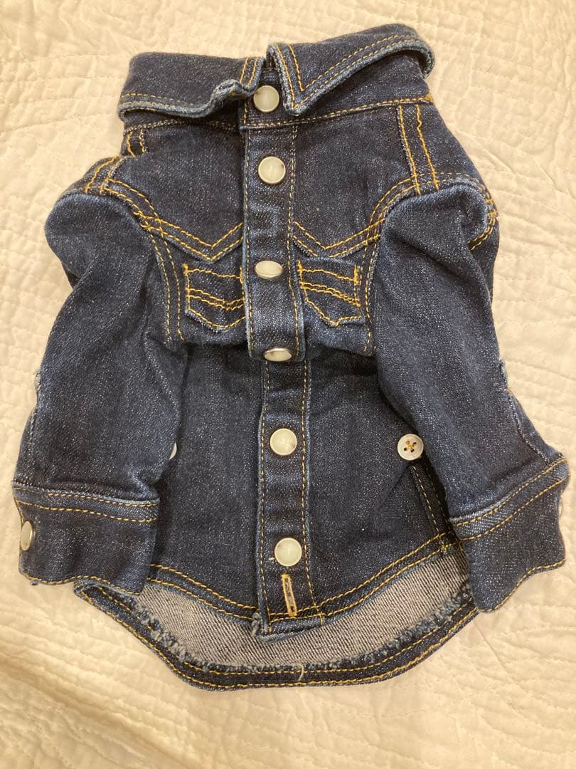 アトリエジジ　ストレッチデニムシャツ