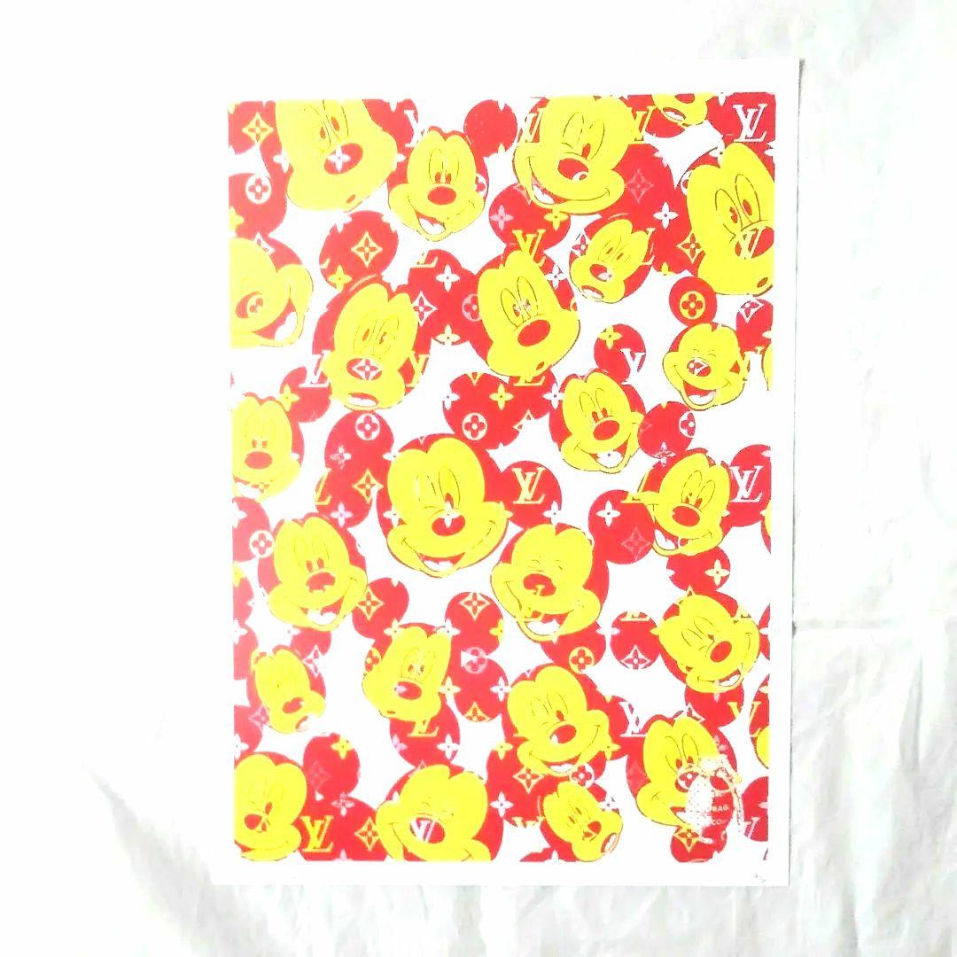 DEATH NYC ミッキーマウス（Mickey）アートポスター　未使用