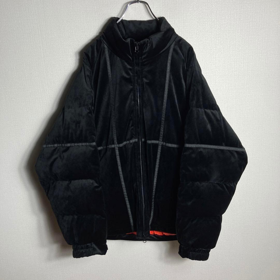 【美品】タイトブースプロダクション×ブラックアイパッチ ベルベット ダウン.