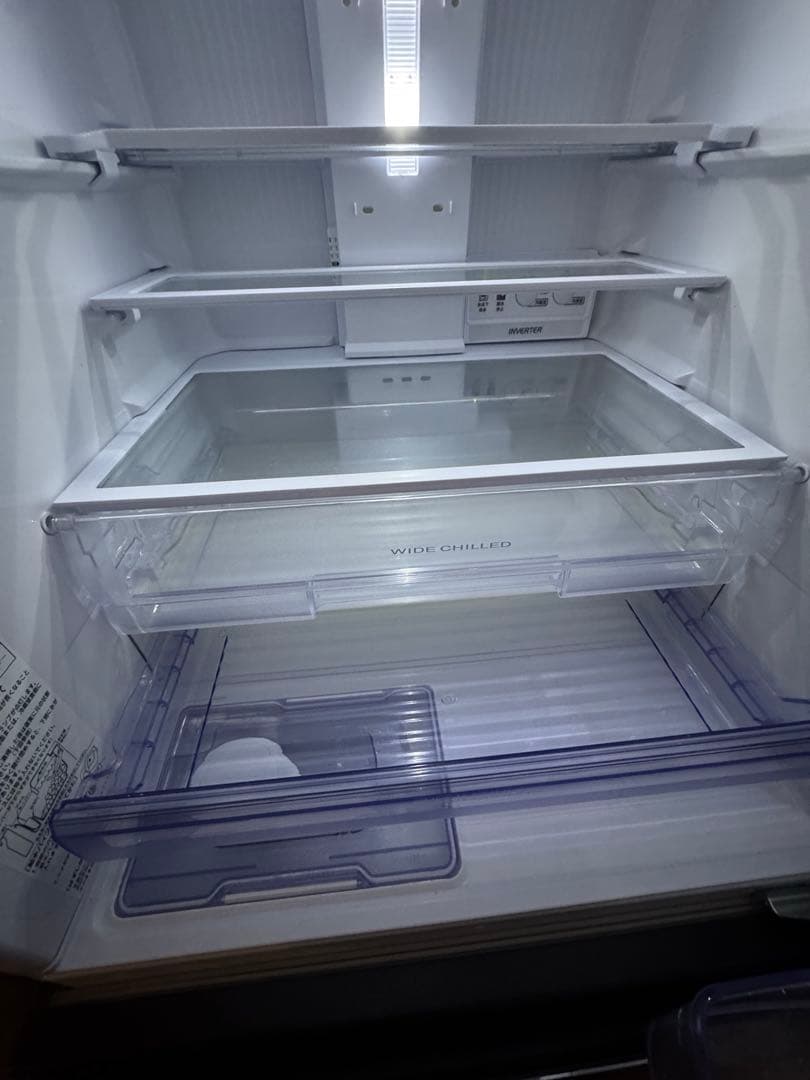 三菱 3ドア冷凍冷蔵庫 MR-CX33D ブラウン 自動製氷機能付き