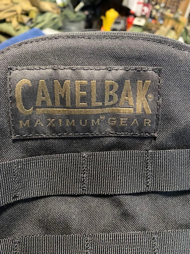 米軍　 CAMELBAK ブラックバックパック ハイドレーション付き