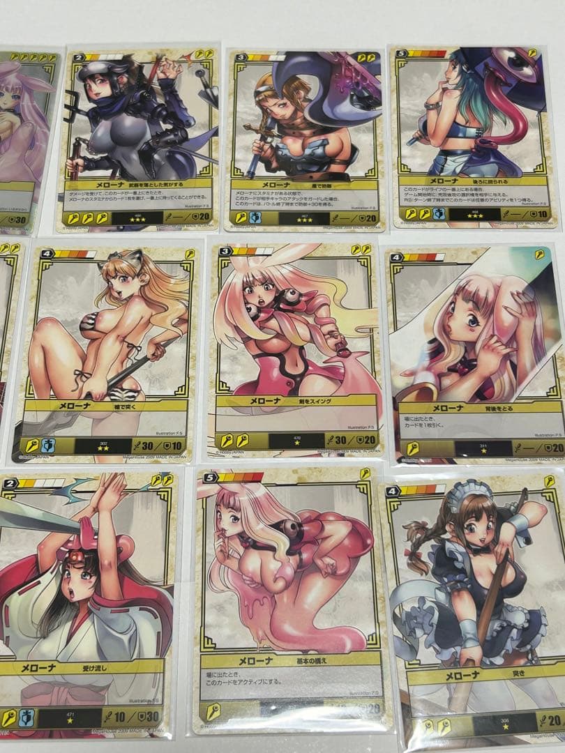 クイーンズブレイド　ザ・デュエル　メローナ　まとめ売りセット