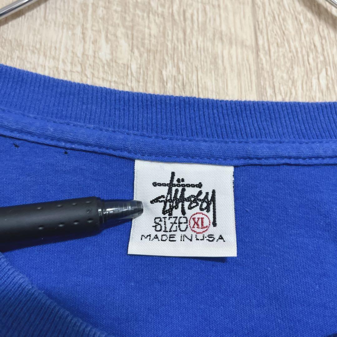 90sUSA製オールドステューシー　ビックSプリントTシャツ XL