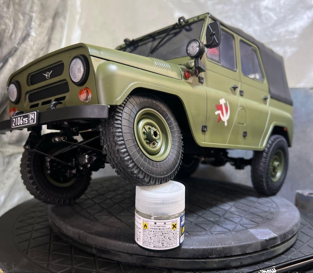 プレオーダー品 WPL UAZ-469 カスタム塗装品 制作予約 1台制作可能