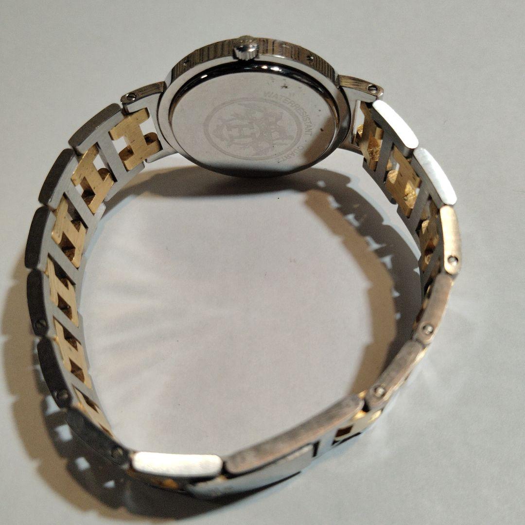 い*様 HERMES クォーツ腕時計 ゴールド/シルバー207673