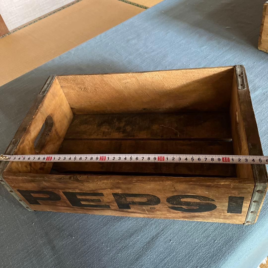 PEPSI ペプシ アンティーク　木箱