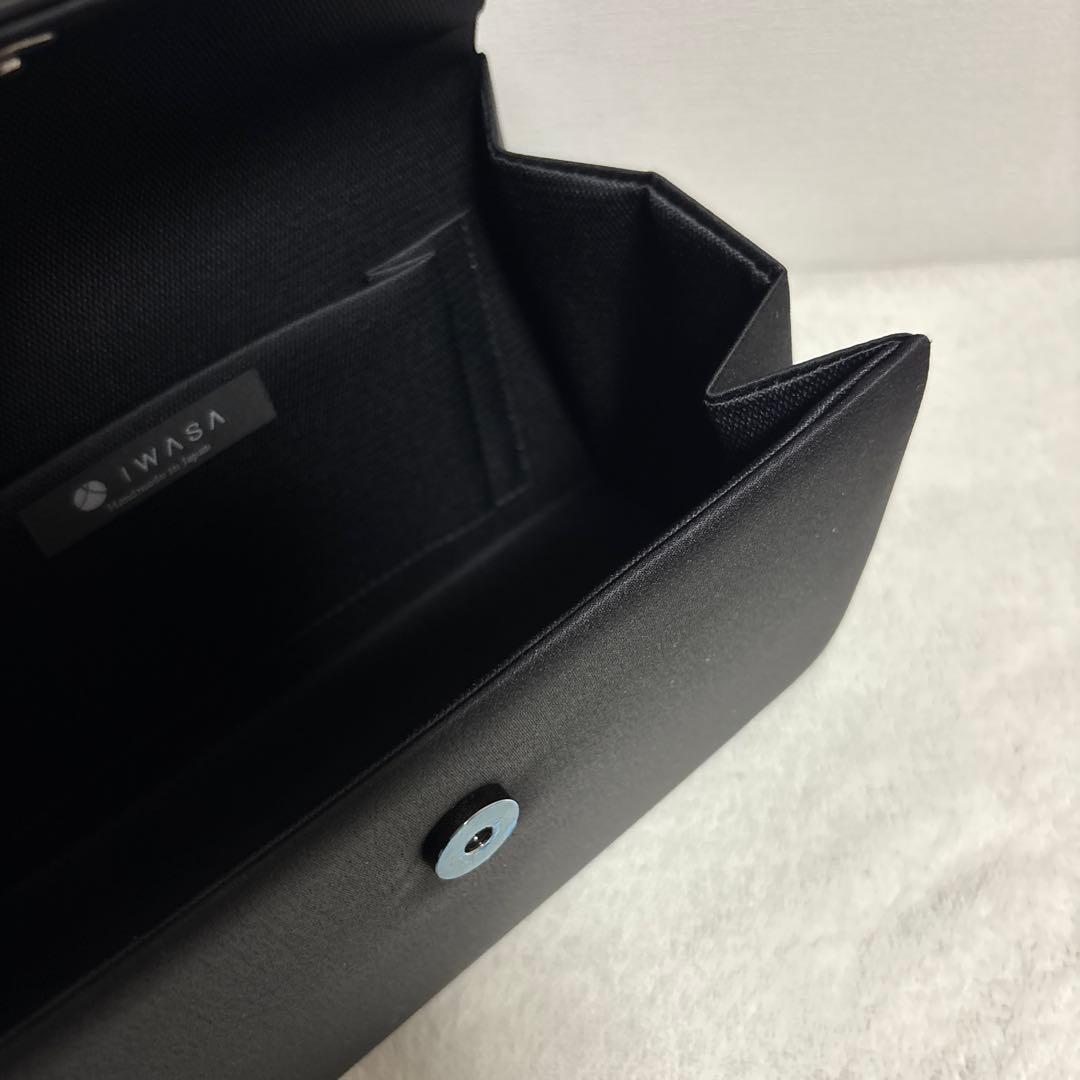 新品♡ 岩佐　IWASA フォーマルバック　ブラック　黒　冠婚葬祭　撥水　日本