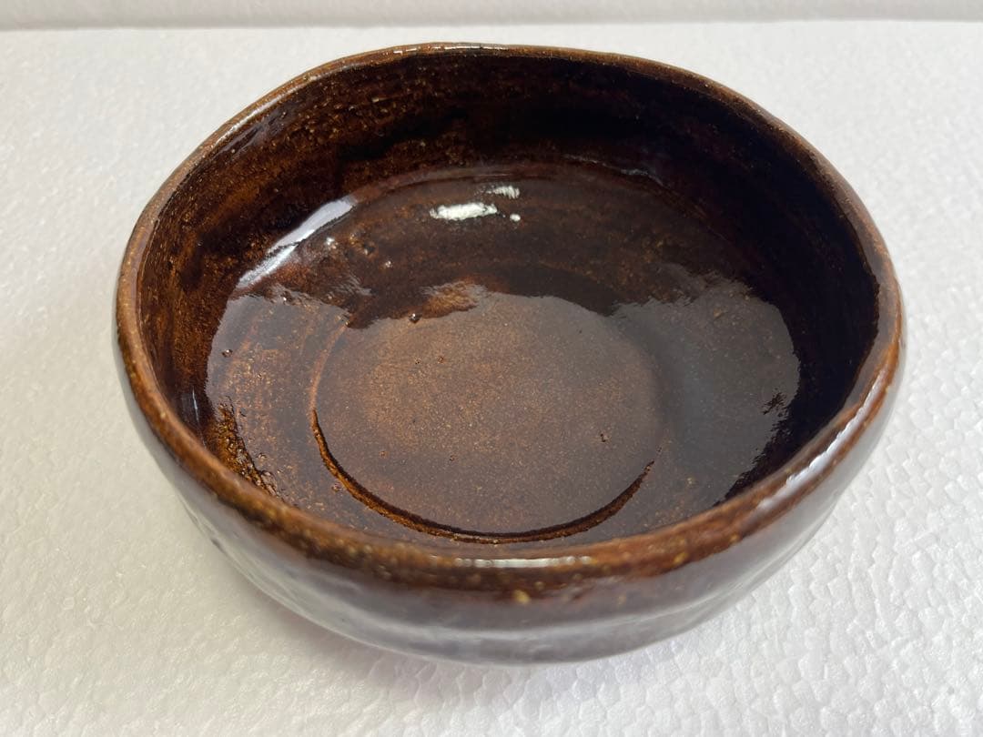 【美品】大樋焼　長阿弥　平茶碗　茶器　茶道具