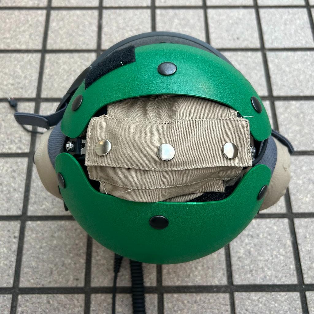 米軍　デッキクルーヘルメット　FLIGHT DECK　グリーン　ミリタリー ・２