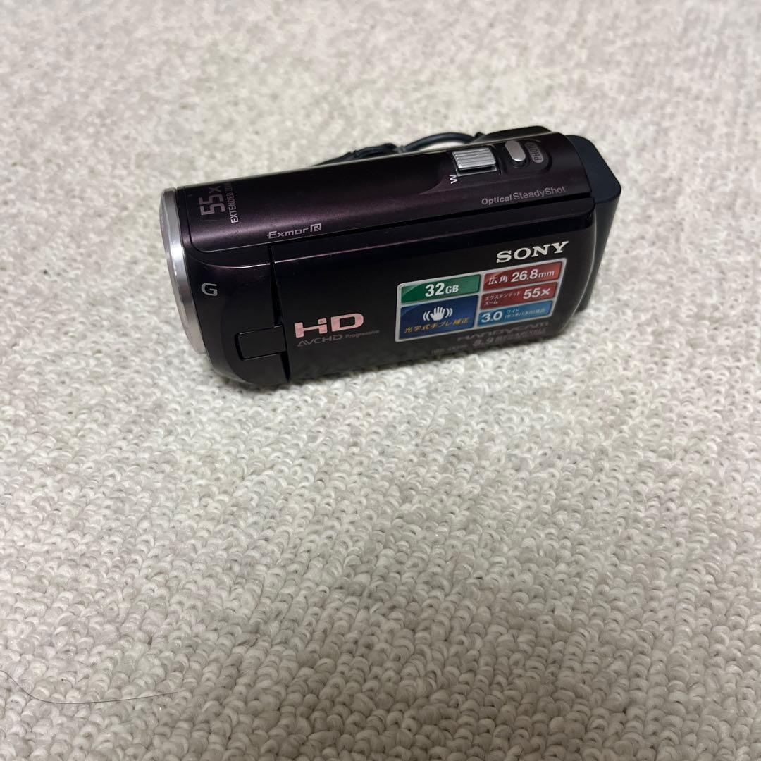 SONY HDR-CX240 ※初期化済み、説明書•未使用バッテリー付き