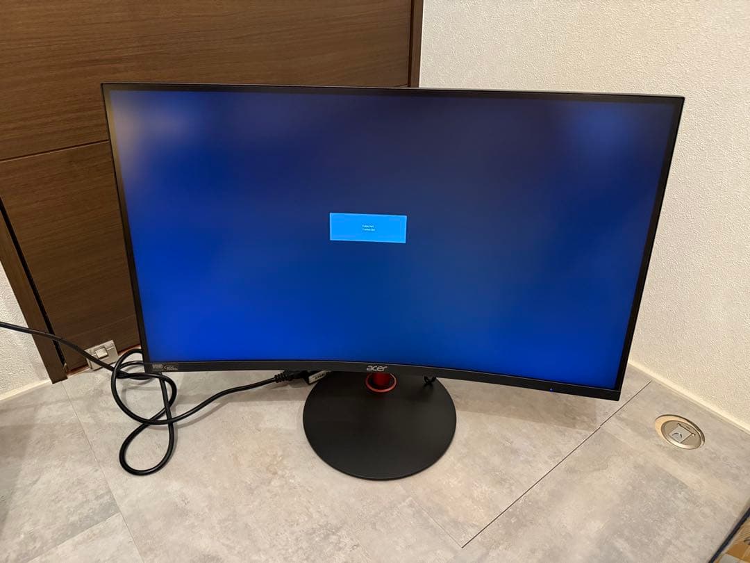 acer WQHD 165 Hz ゲーミングモニター 27インチ 湾曲
