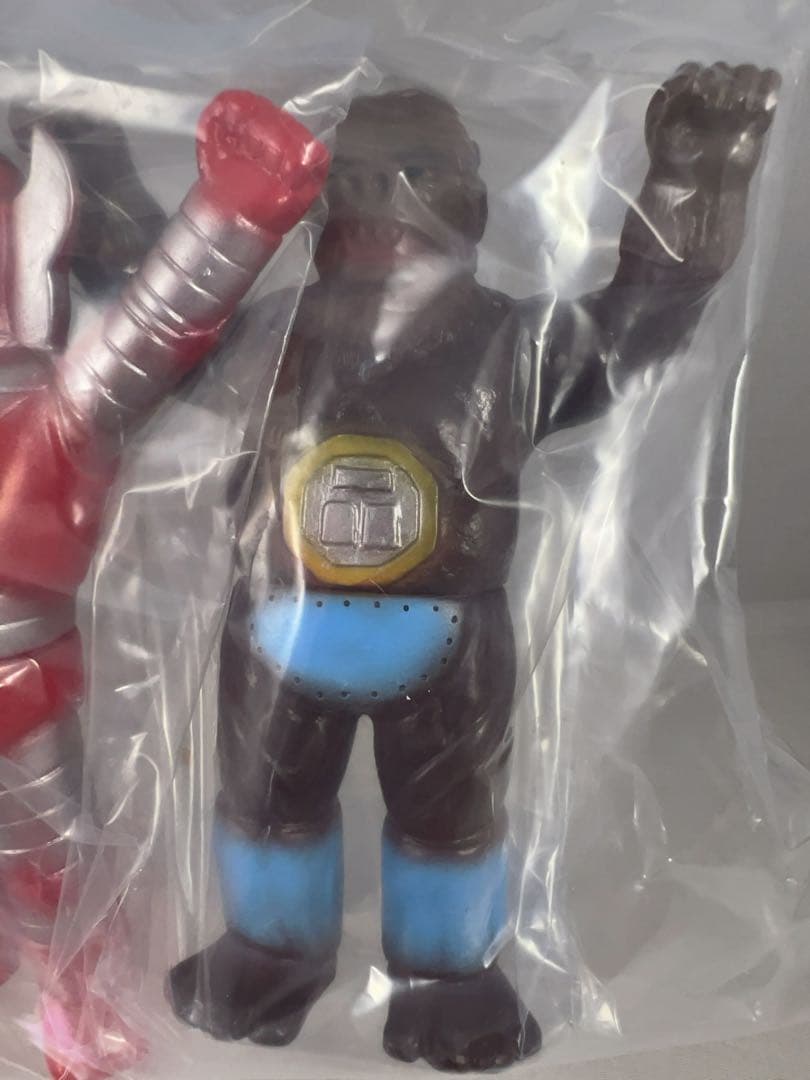 電人ザボーガー　ゴリコング　悪之宮博士　ミスボーグ　ミニソフビ　ダイナー