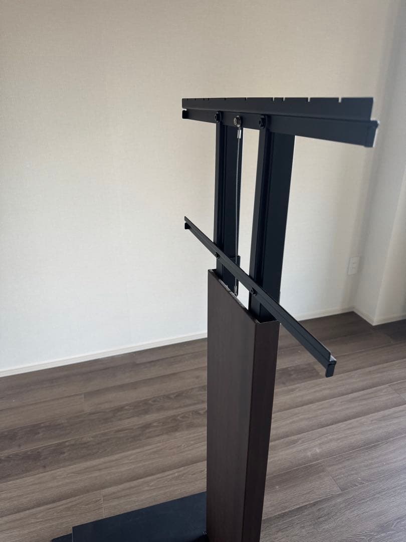 WALL壁寄せテレビスタンド棚板付き