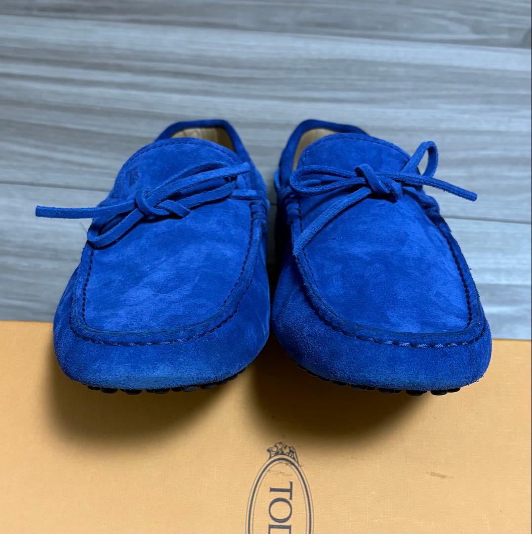 【美品】Tod's スエード ゴンミーニ ドライビングシューズ 26.5cm