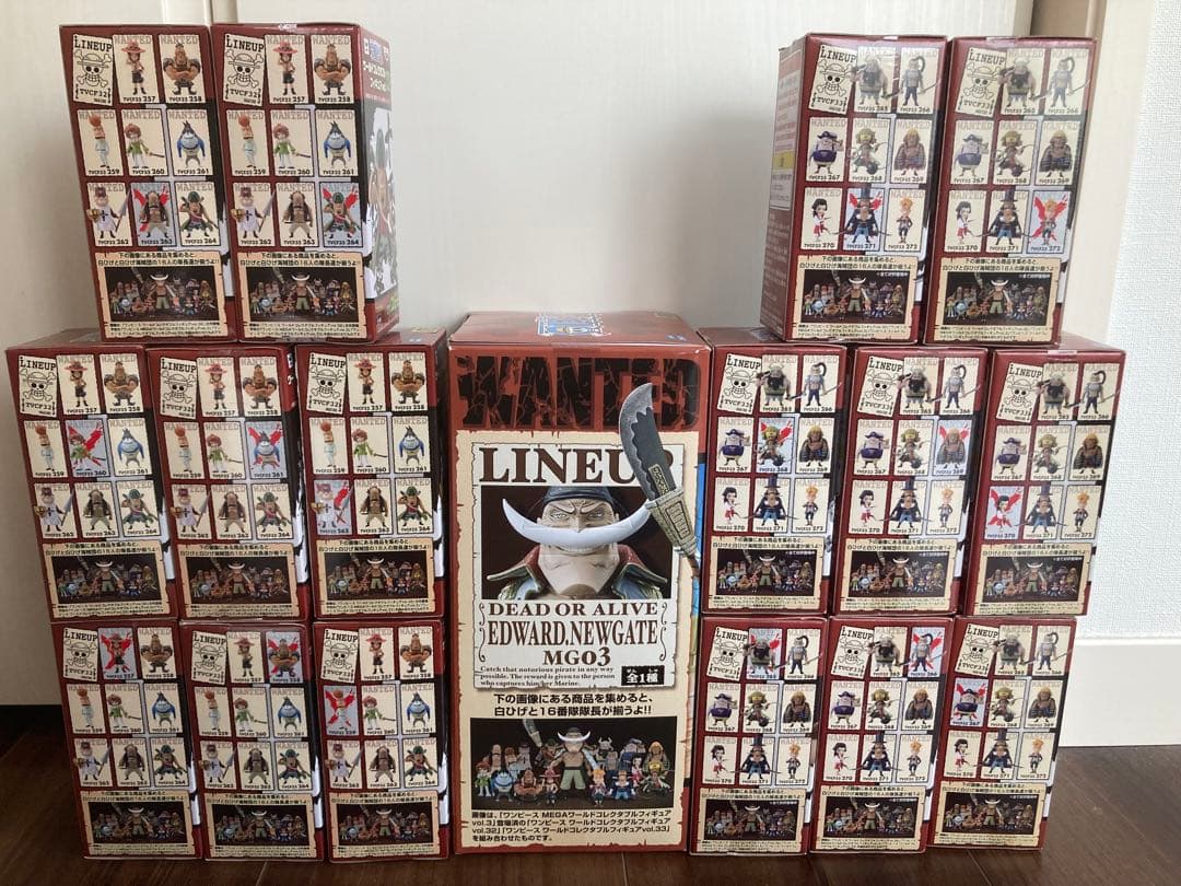 ワンピース ワールドコレクタブルフィギュア白ひげ団 vol.32 vol.33