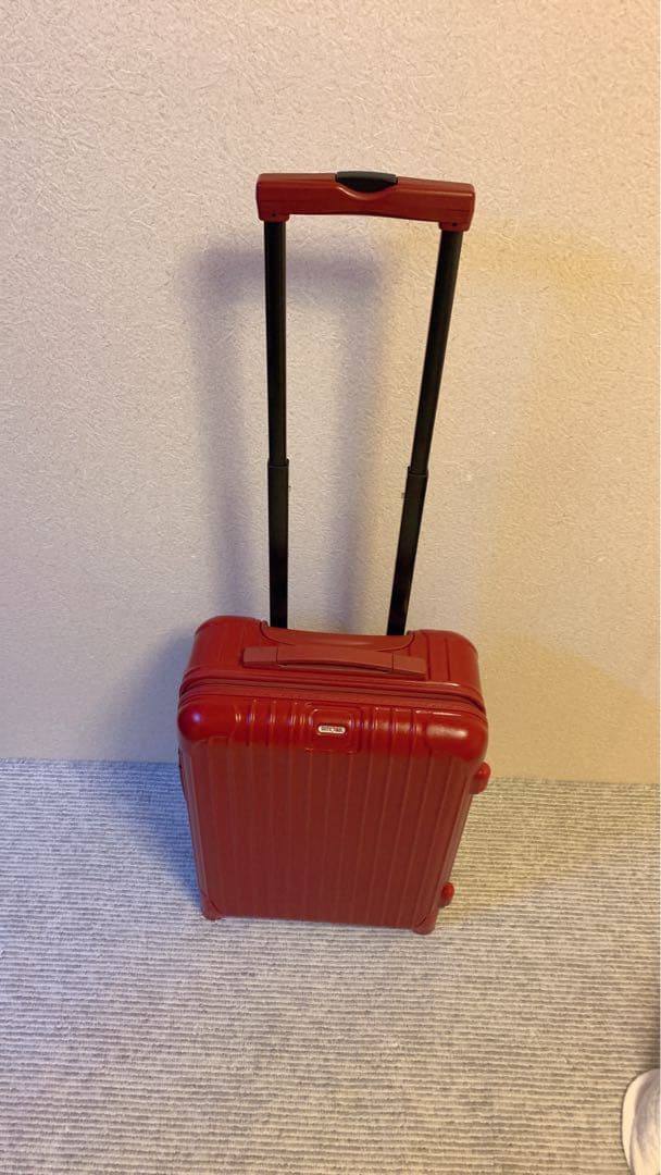 美品rimowaリモワスーツケース2輪35L機内持込可能TSAロック