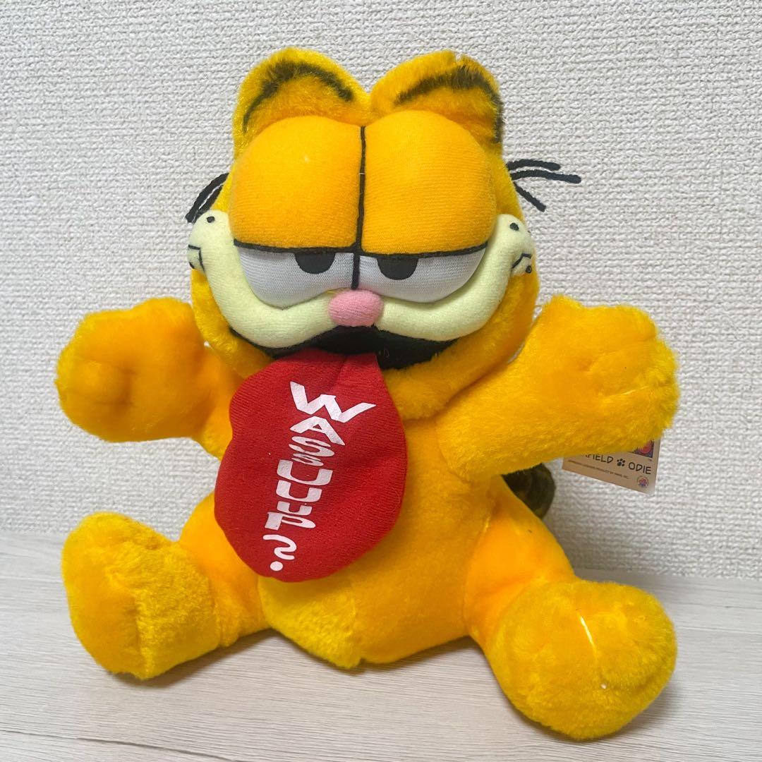 【★激レア★タグ付き含】ガーフィールド✖️オーディぬいぐるみ　８点セット