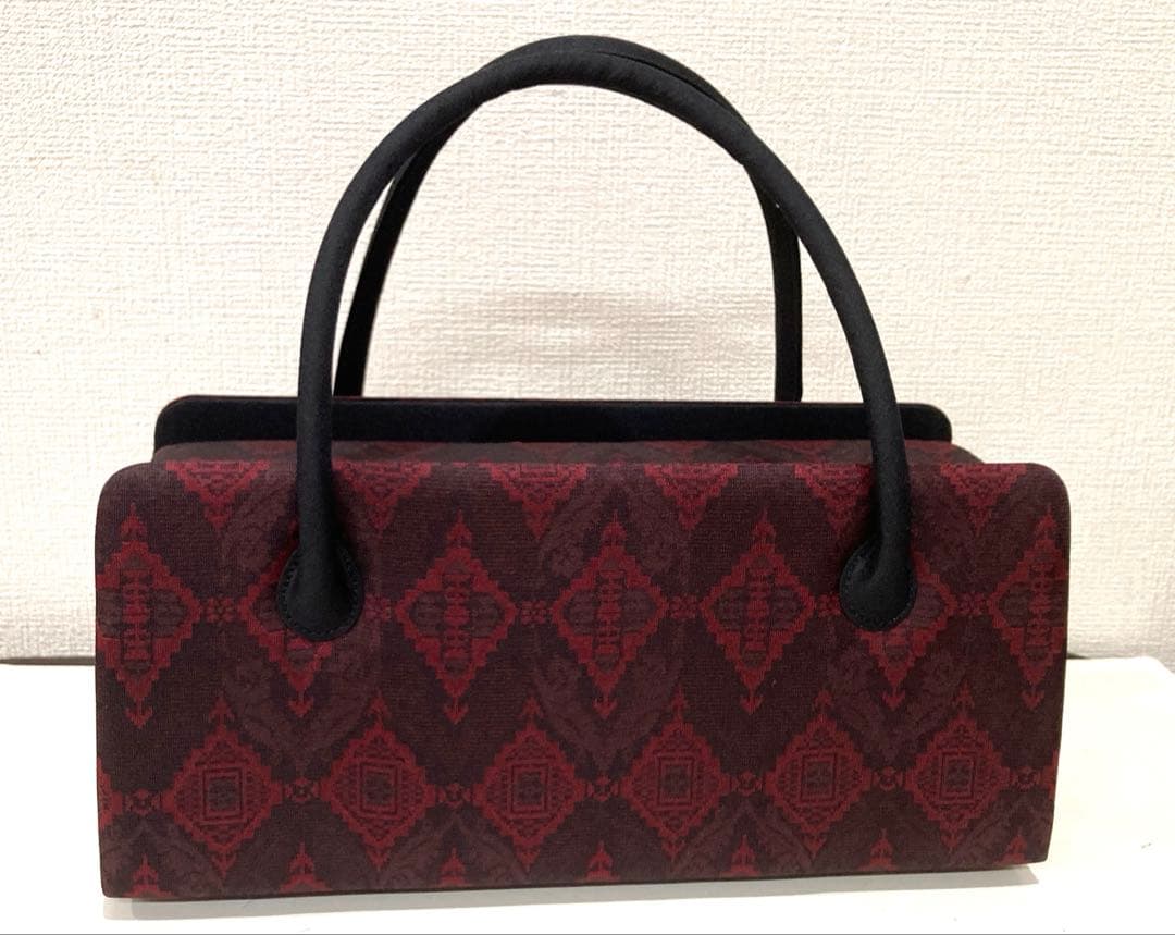 正絹経錦(たてにしき)利休和装バッグ