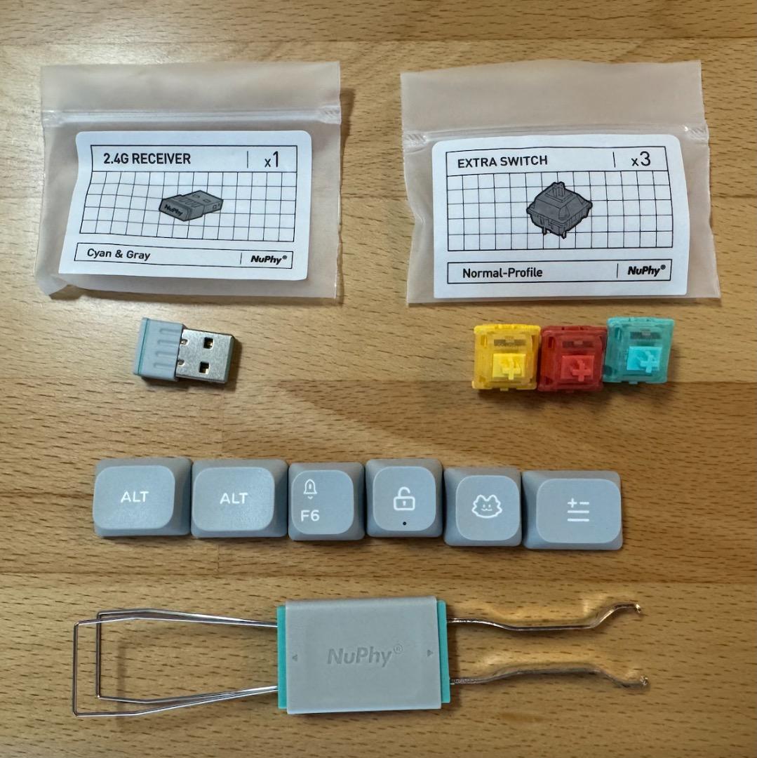 Halo75 V2（静音赤軸）＋キーキャップ（GEM80 PBT）