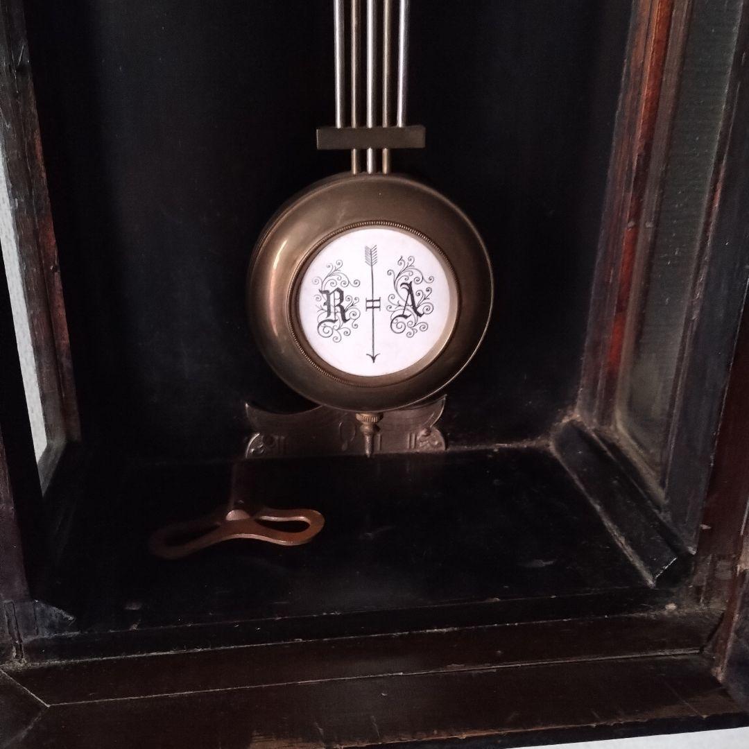 S*y様 アンティーク　掛時計　精工舎　巴里　古時計　初期型　ゼンマイ式　振り子