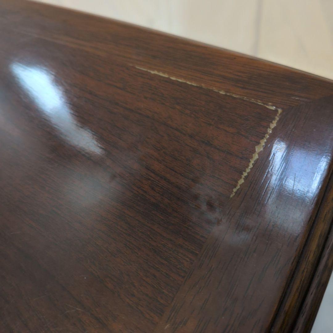 マルニ 木工 猫脚 猫足　サイドテーブル　アンティーク調