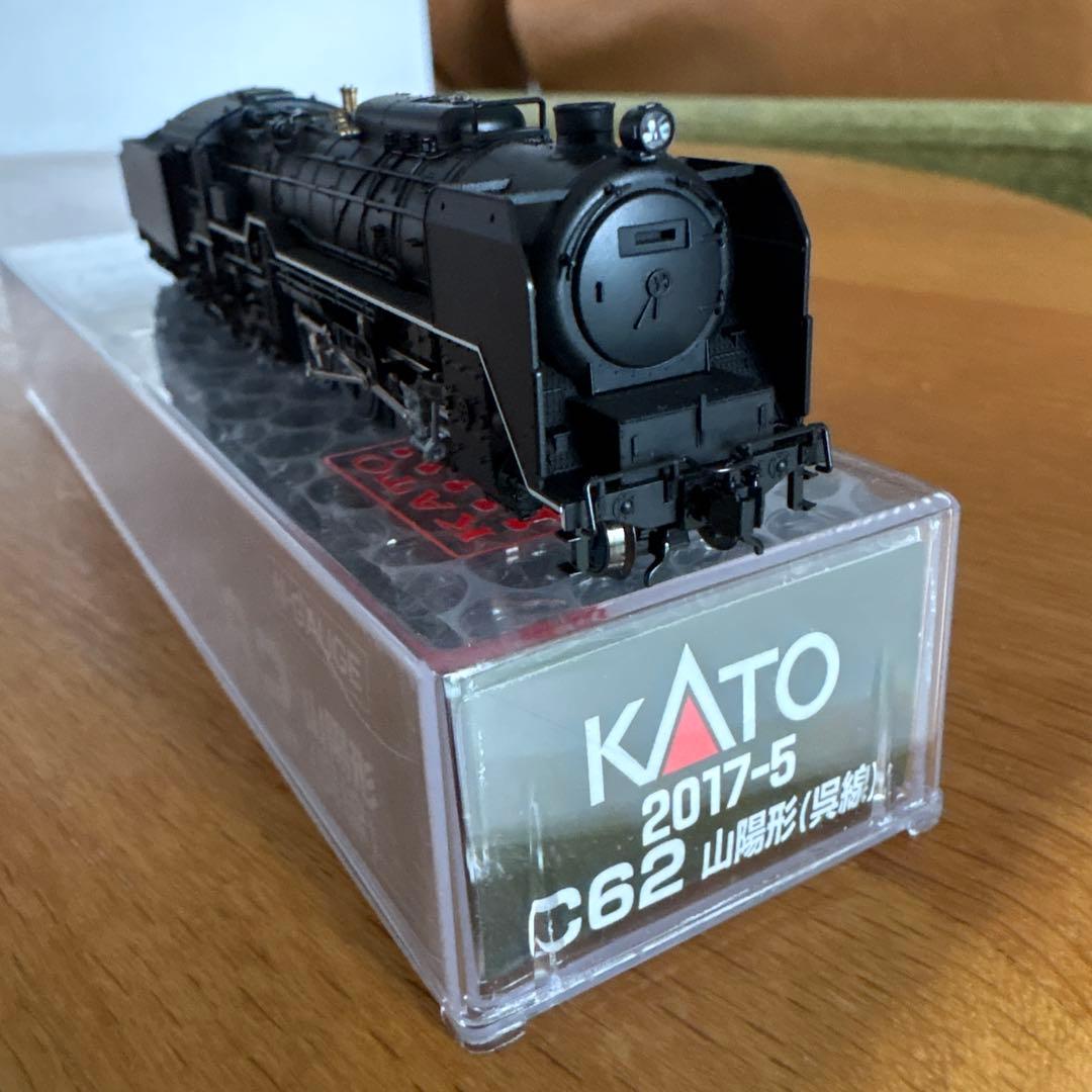 【新同】KATO 2017-5 C62 山陽形呉線安芸HM付 付属品未開封 11