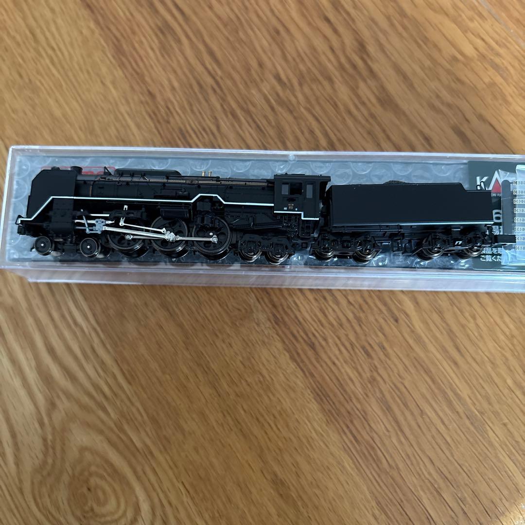 【新同】KATO 2017-5 C62 山陽形呉線安芸HM付 付属品未開封 11