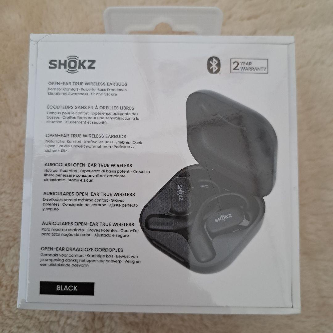 Shokzワイヤレスイヤホンオープンフィット
