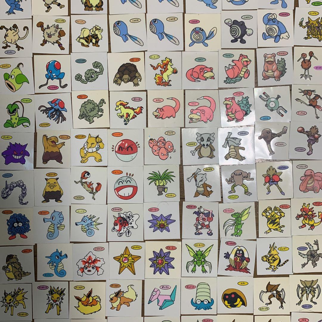 第一世代　ポケモンデコキャラシール