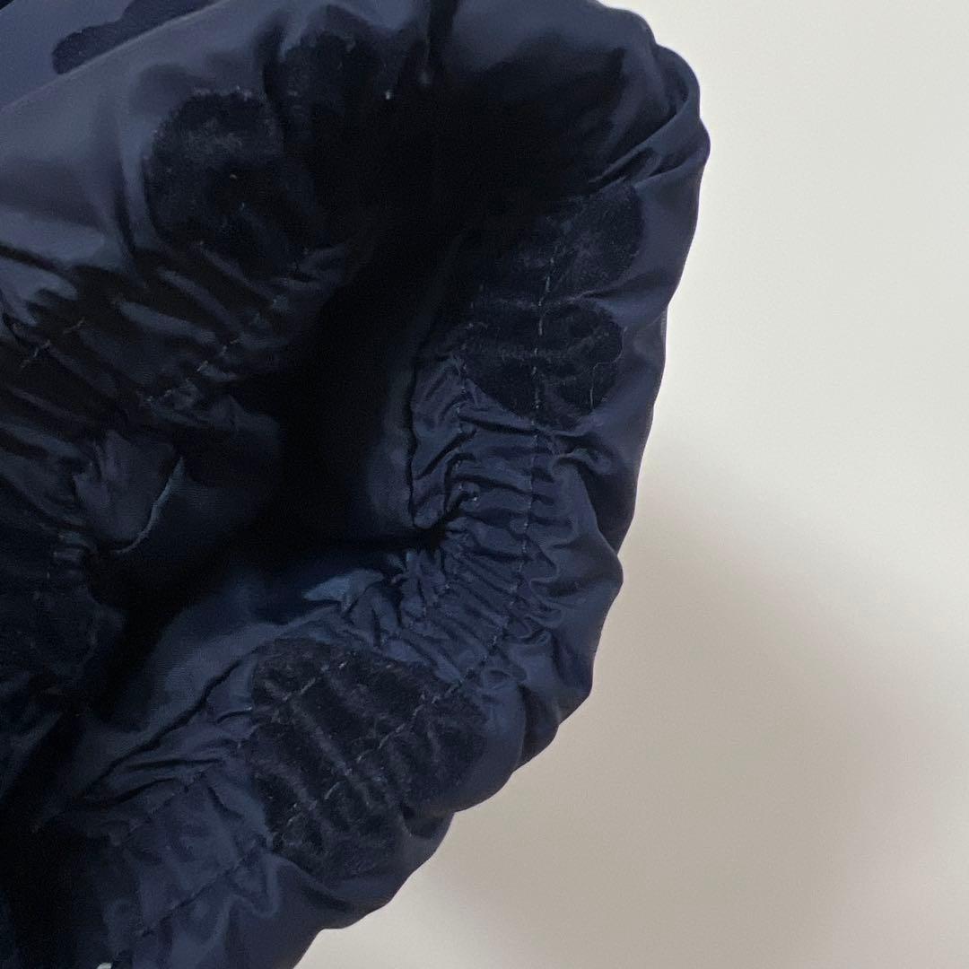 jacadi ダウンコート　ネイビー　ハート　ジャカディ81センチ