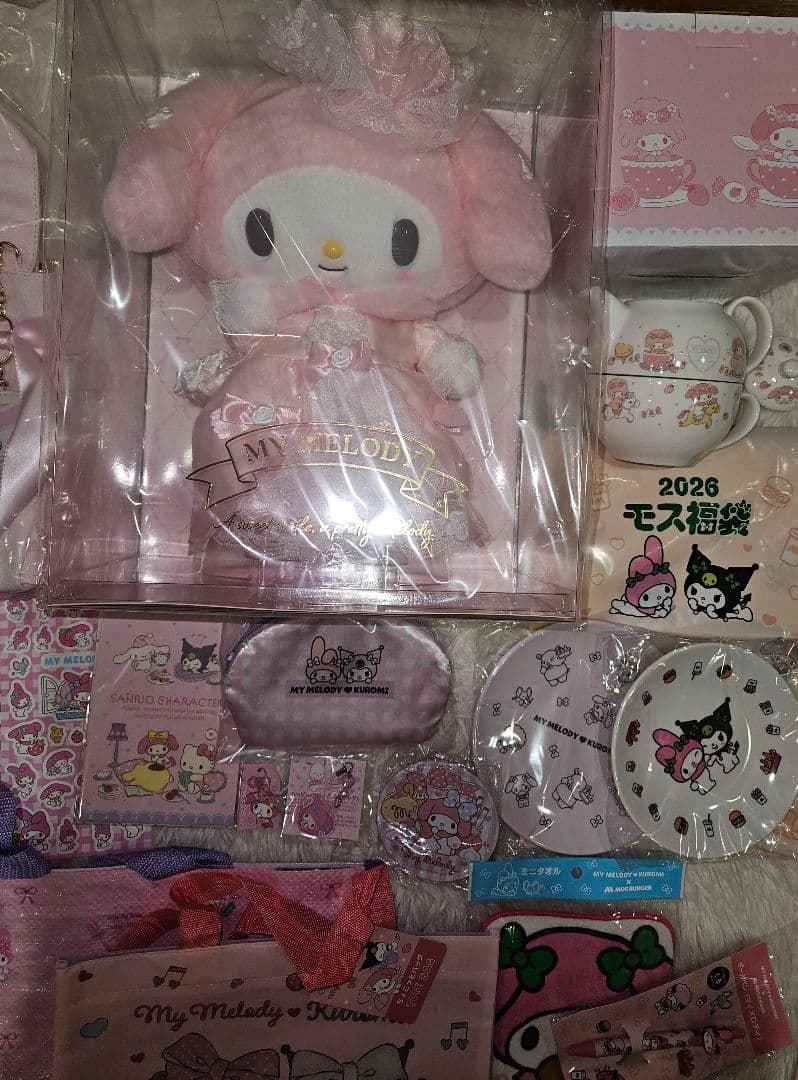 レディ マイメロディ てんしとあくま ぬいぐるみ ドール ぴたっとフレンズ