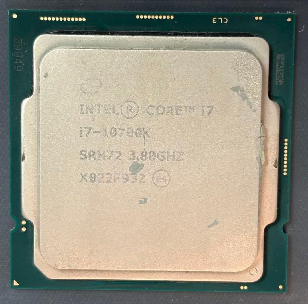 インテル Core i7-10700K プロセッサー CPU ＋CPUクーラー