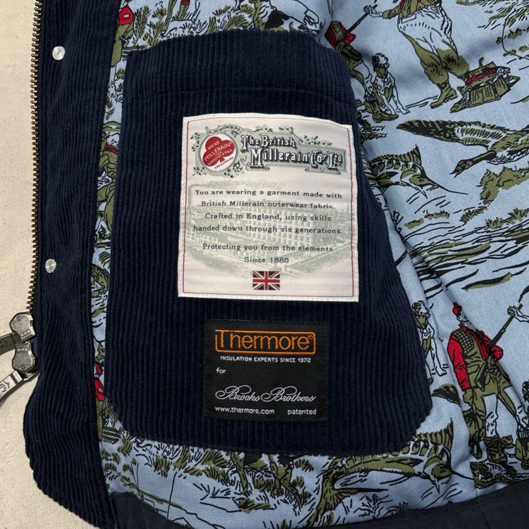 美品 22AW ブルックスブラザーズ ミラーレンオイルド ハンティングコート