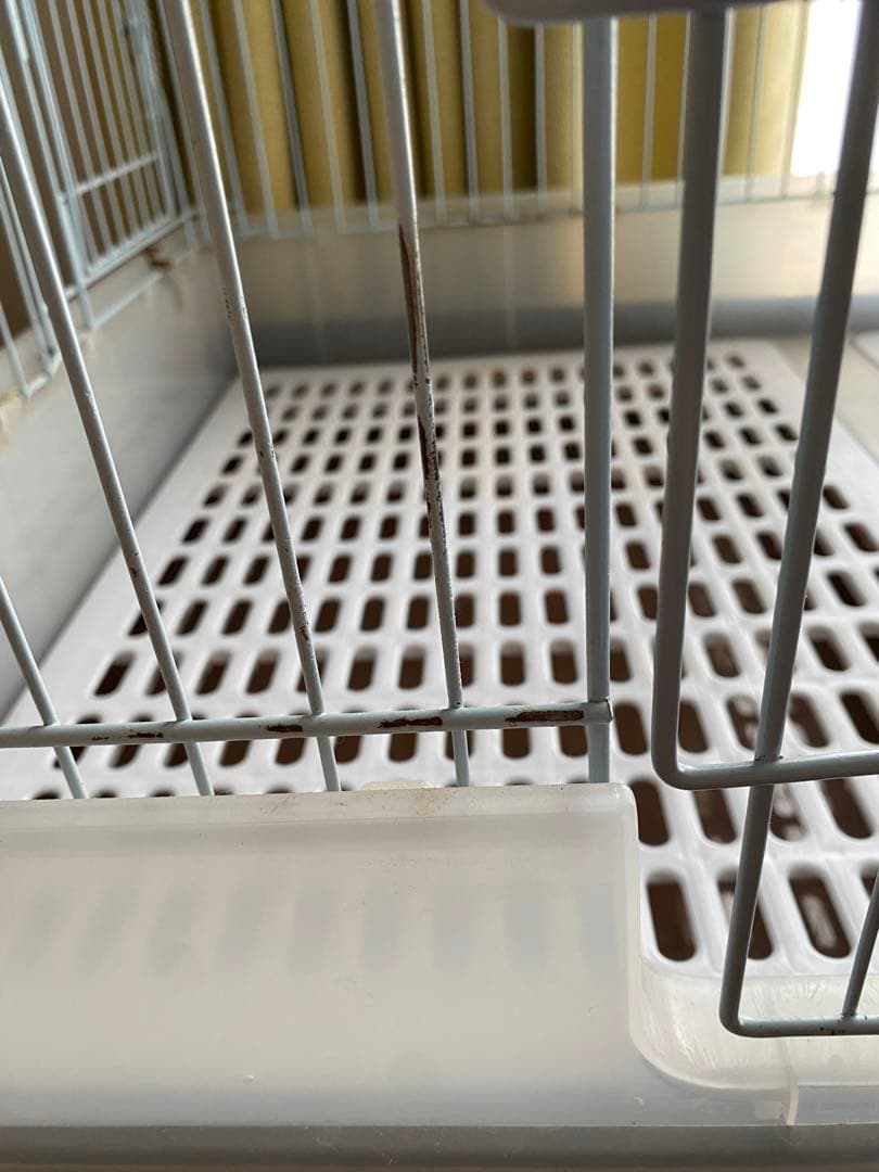 ミニマルランド うさぎのカンタンおそうじケージ ブラウン ワイド