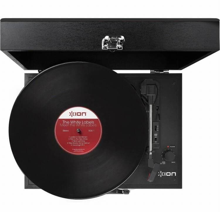 ポータブル レコード プレーヤー  スピーカー  ターンテーブル