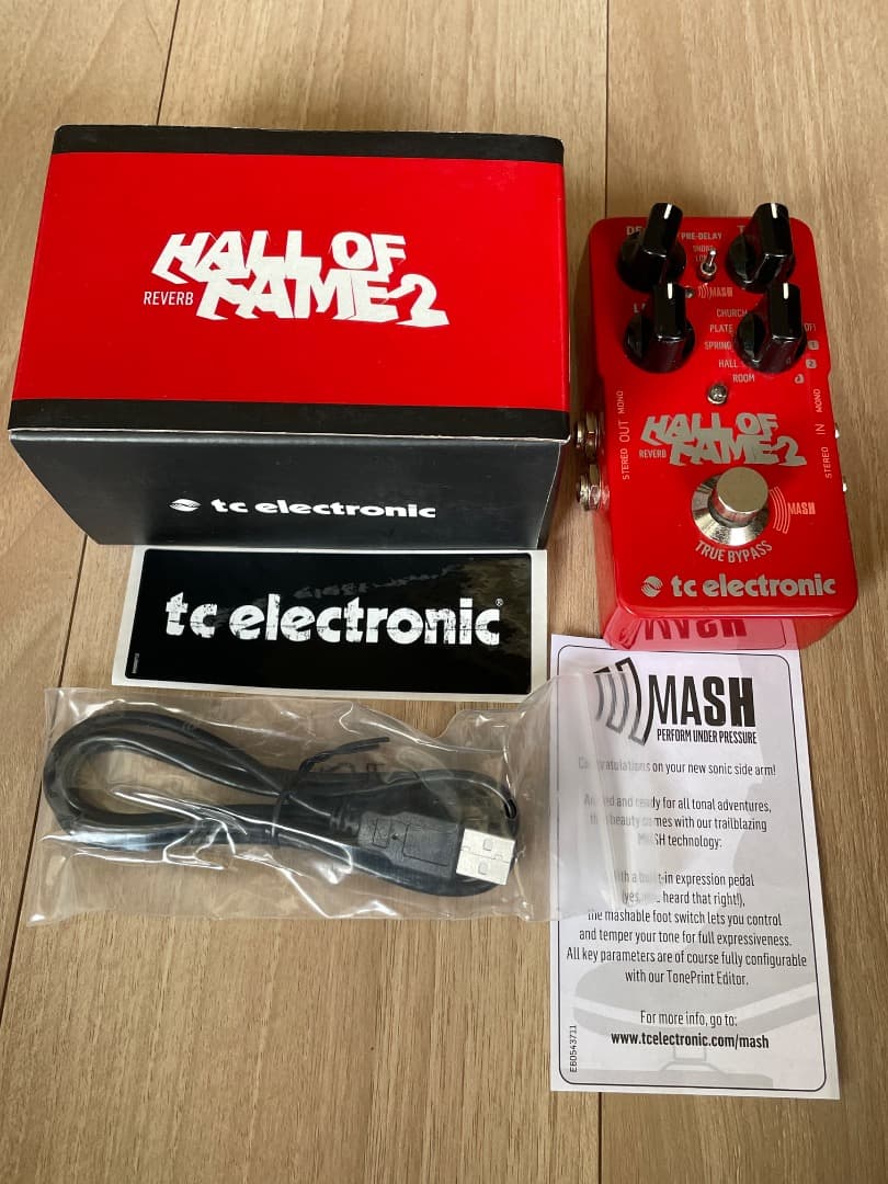tc electronic HALL OF FAME 2 リバーブ