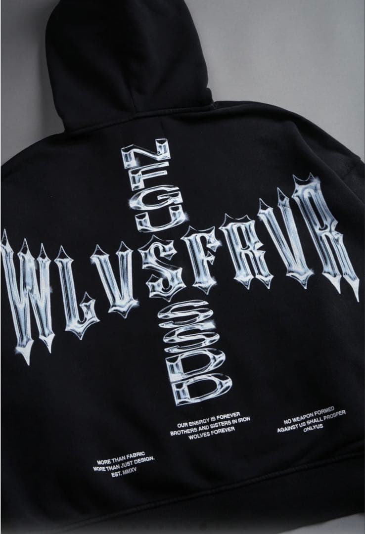 DARC SPORT正規品未使用タグ付き ブラックパーカー フロントジッパー