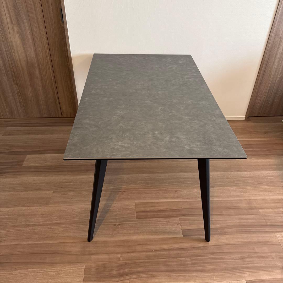 TARNY ダルトン セラミック ダイニングテーブル グレー 4人