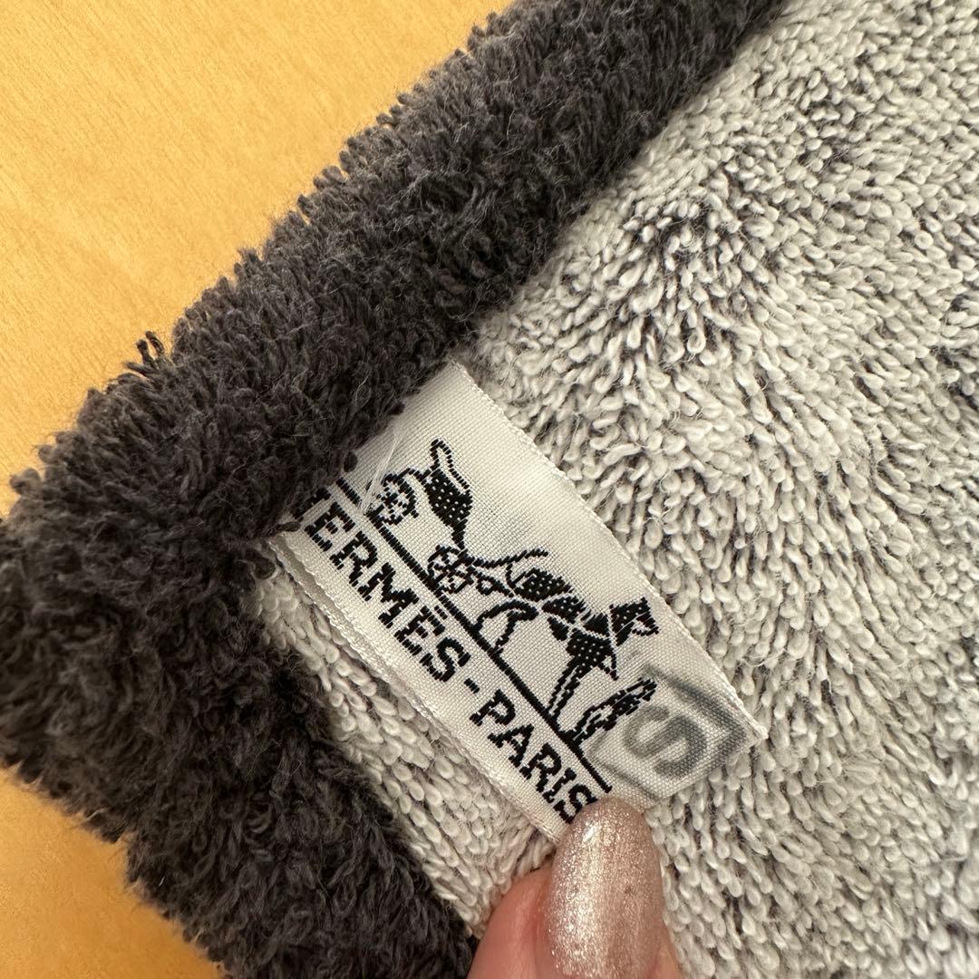 エルメス　ビーチタオル　バスタオル　ゼブラ　シマウマ