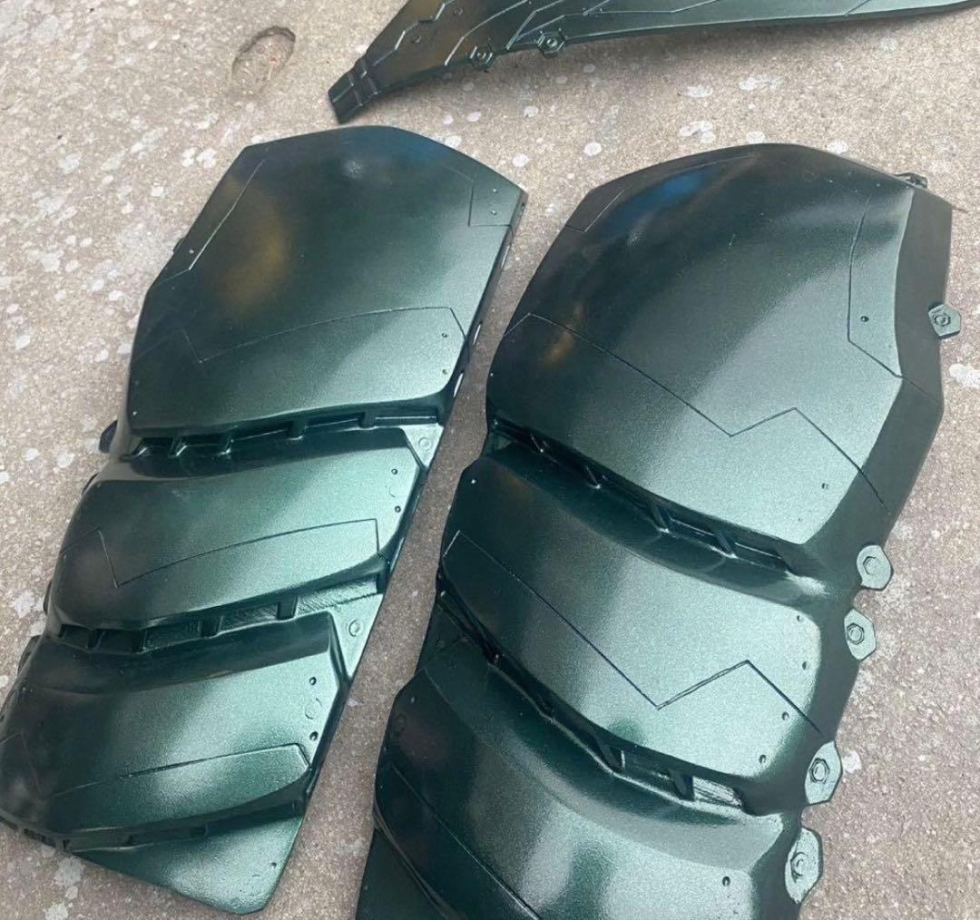 仮面ライダー アーマーパーツ ダークグリーン コスプレ 1/1 特撮ヒーロー