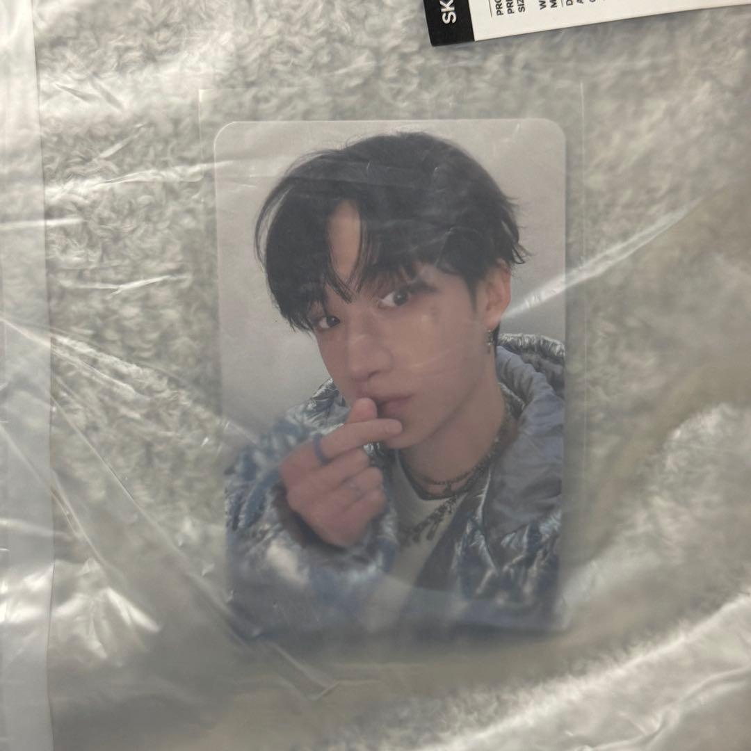 Stray Kids ウルフチャン ペンミ ブランケット 封入トレカ付き