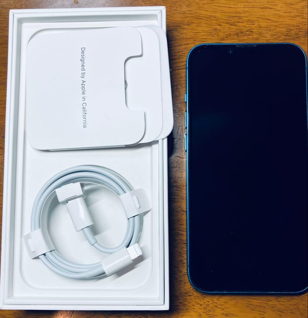 スマートフォン本体 iPhone 13 Blue 128GB MLNG3J/A A2631