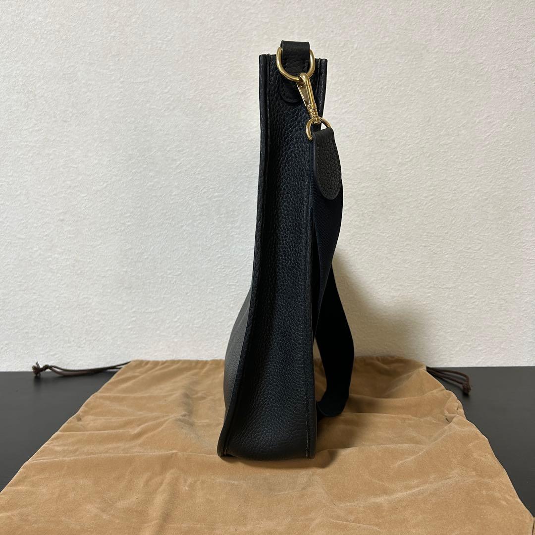美品 HERMES エルメス エヴリン GM ノワール ブラック