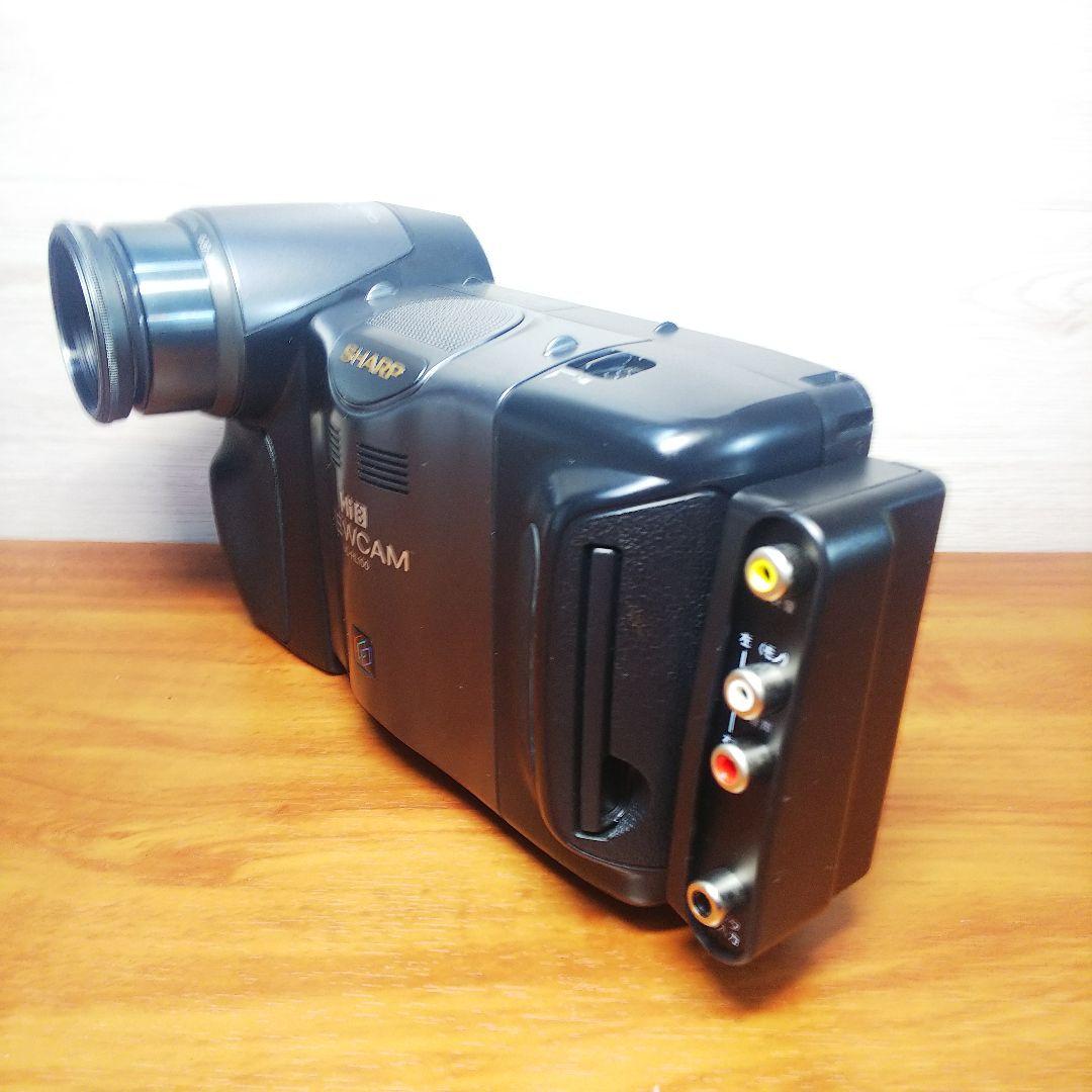 SHARP HI8 ビデオカメラ VL-HL100 液晶ビューカム 動作品